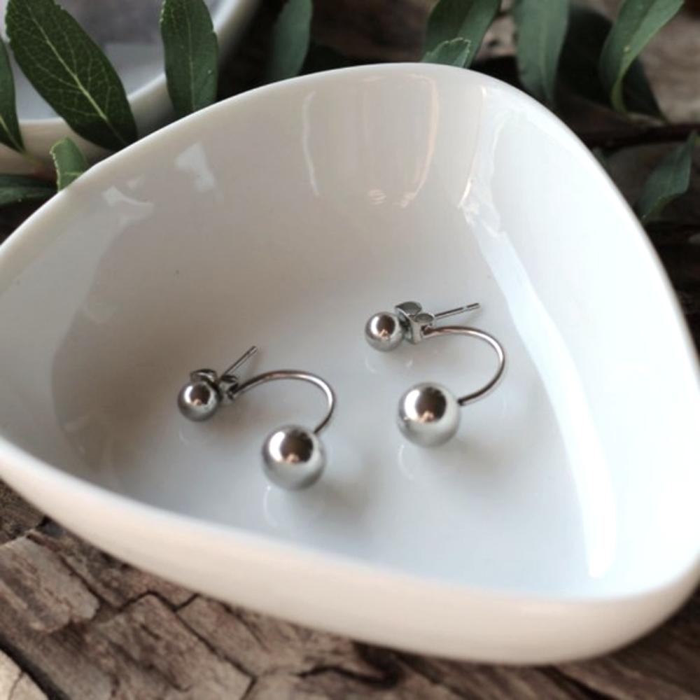 Earrings / 100% high-quality stainless steel / hypoallergenic and waterproof